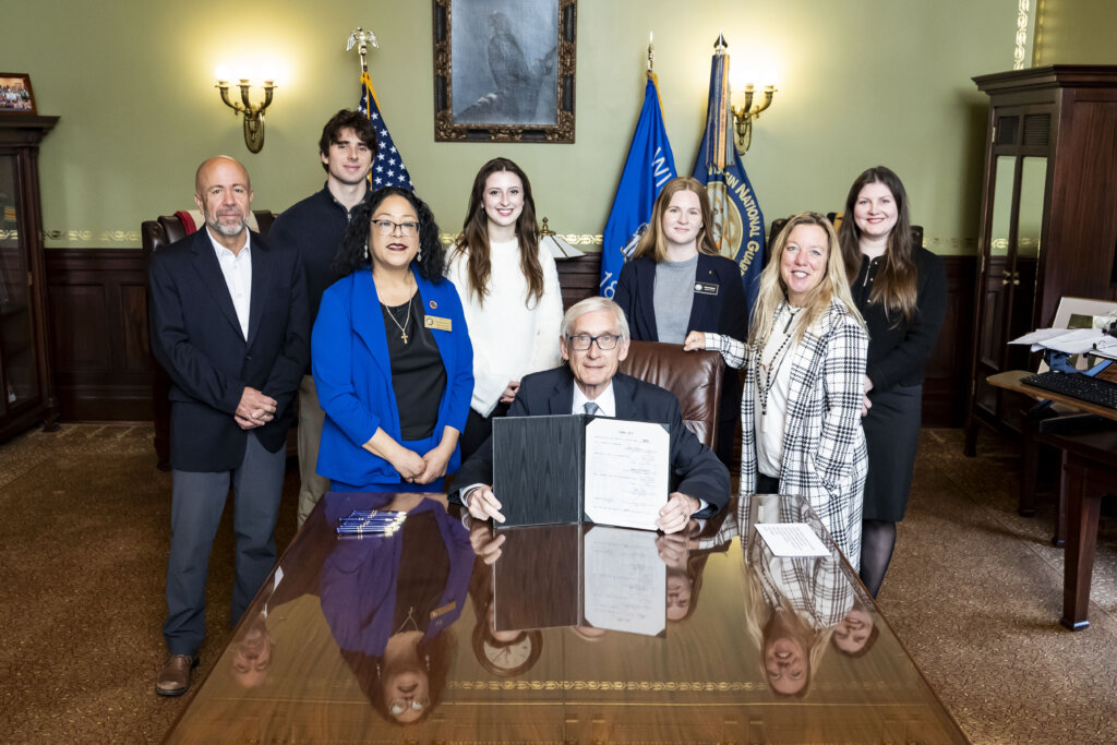 THIS IS A TEST at the Wisconsin State Capitol in Madison, Wisc. on 12 9 , {year}. (Photo by Anna Ihland / Wisconsin State Legislature)